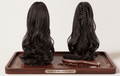 Glamour Grip Claw Clip Ponytail Extension – Raven Black