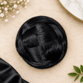 Black Braided Hair Bun Extension
